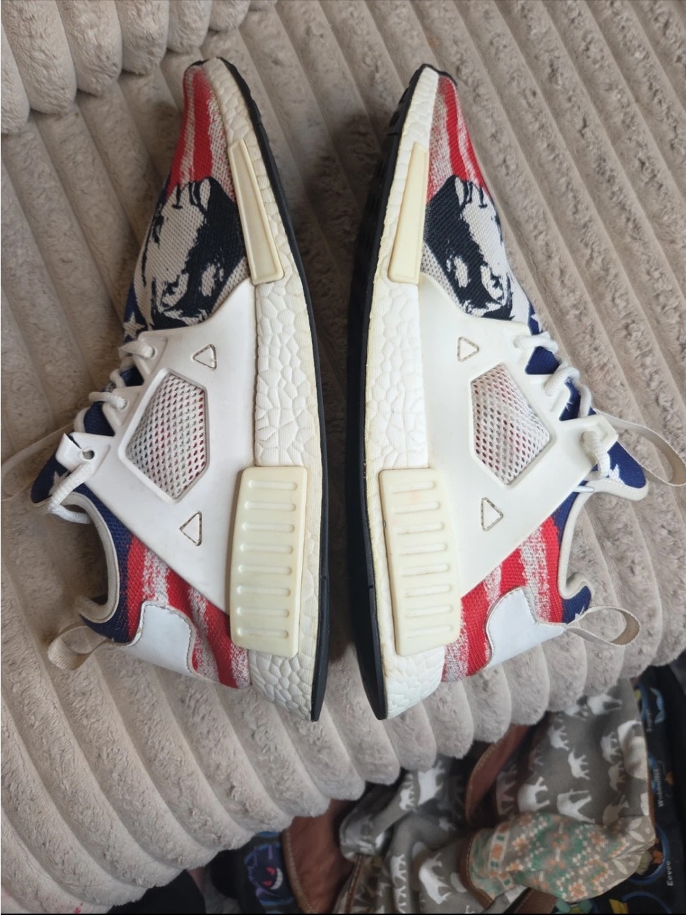 Donald Trump Sneakers Athletic Shoe President Tribute Size 12 America MAGA - Picture 5 of 10